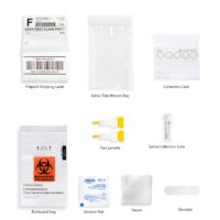 blood and saliva 1 tube